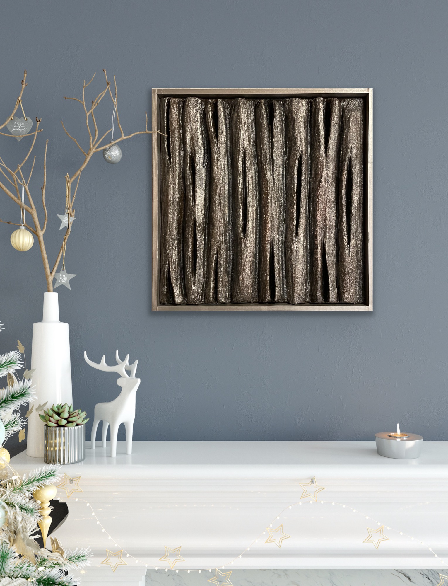 sienos meno objektas