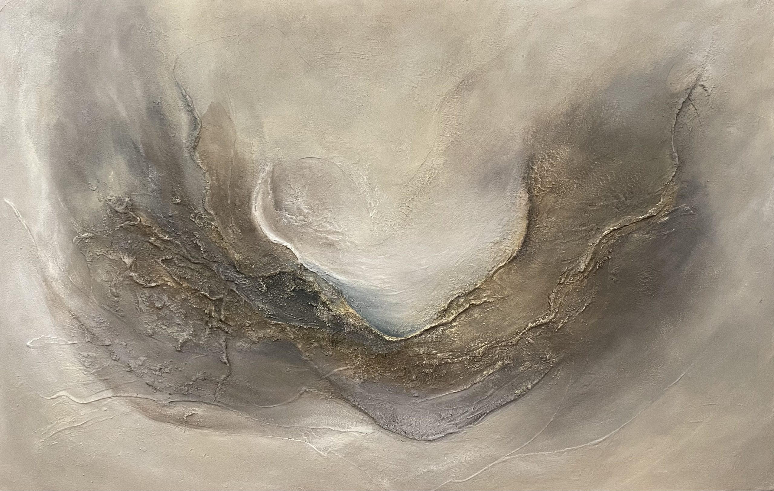 moderni tekstūrinė lyrinė abstrakcija.